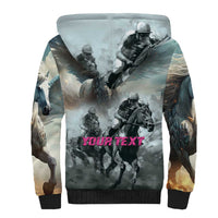 Personalized Pegasus Horse Racing 2025 Sherpa Hoodie Soar to Victory - Wonder Print Shop