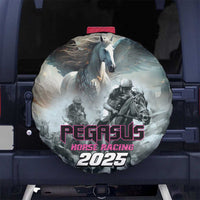 Pegasus Horse Racing 2025 Spare Tire Cover Soar to Victory - Wonder Print Shop