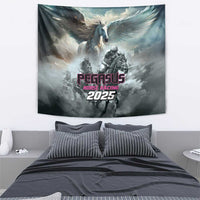 Pegasus Horse Racing 2025 Tapestry Soar to Victory - Wonder Print Shop