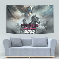 Pegasus Horse Racing 2025 Tapestry Soar to Victory - Wonder Print Shop
