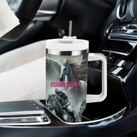 Personalized Pegasus Horse Racing 2025 Tumbler With Handle Soar to Victory - Wonder Print Shop