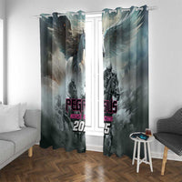 Pegasus Horse Racing 2025 Window Curtain Soar to Victory - Wonder Print Shop