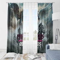 Pegasus Horse Racing 2025 Window Curtain Soar to Victory - Wonder Print Shop