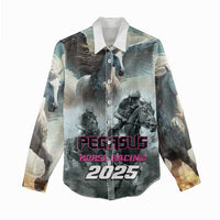 Personalized Pegasus Horse Racing 2025 Women Casual Shirt Soar to Victory - Wonder Print Shop