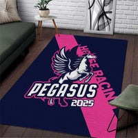 Pegasus Horse Racing 2025 Area Rug Where Champions Rise
