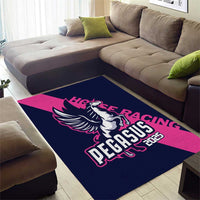 Pegasus Horse Racing 2025 Area Rug Where Champions Rise