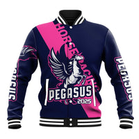 Personalized Pegasus Horse Racing 2025 Baseball Jacket Where Champions Rise
