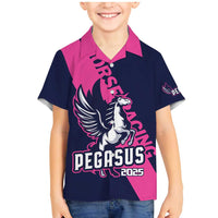 Personalized Pegasus Horse Racing 2025 Family Matching Mermaid Dress and Hawaiian Shirt Where Champions Rise
