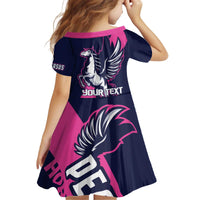 Personalized Pegasus Horse Racing 2025 Kid Short Sleeve Dress Where Champions Rise - Wonder Print Shop