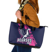 Pegasus Horse Racing 2025 Leather Tote Bag Where Champions Rise