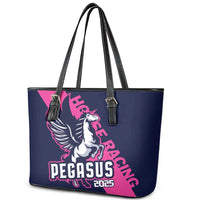 Pegasus Horse Racing 2025 Leather Tote Bag Where Champions Rise