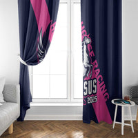 Pegasus Horse Racing 2025 Window Curtain Where Champions Rise - Wonder Print Shop