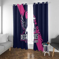 Pegasus Horse Racing 2025 Window Curtain Where Champions Rise - Wonder Print Shop