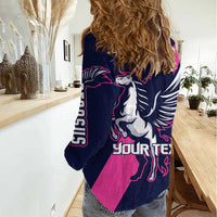 Personalized Pegasus Horse Racing 2025 Women Casual Shirt Where Champions Rise - Wonder Print Shop