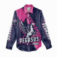 Personalized Pegasus Horse Racing 2025 Women Casual Shirt Where Champions Rise - Wonder Print Shop