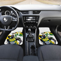 Jamaica Car Mats Proud to be Lightning Bolt - Wonder Print Shop