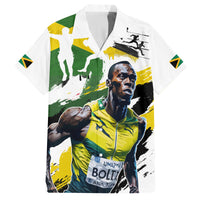 Jamaica Family Matching Puletasi and Hawaiian Shirt Proud to be Lightning Bolt - Wonder Print Shop