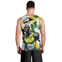 Jamaica Men Tank Top Proud to be Lightning Bolt - Wonder Print Shop