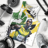 Jamaica Men Tank Top Proud to be Lightning Bolt - Wonder Print Shop