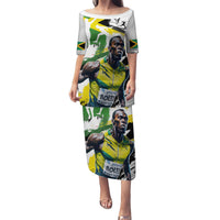 Jamaica Puletasi Proud to be Lightning Bolt - Wonder Print Shop