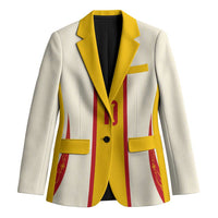 Custom Spain National Football Blazer Pinstripe Flag with Royal Crest