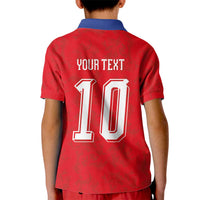 Custom Czech Football Kid Polo Shirt Glory 2026 Sporty Style