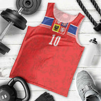Custom Czech Football Men Tank Top Glory 2026 Sporty Style