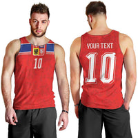 Custom Czech Football Men Tank Top Glory 2026 Sporty Style