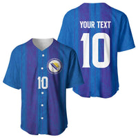 Custom Bosnia and Herzegovina Football Baseball Jersey Zmajevi Glory 2026