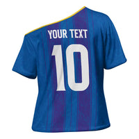 Custom Bosnia and Herzegovina Football Cross Shoulder Shirt Zmajevi Glory 2026