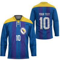 Custom Bosnia and Herzegovina Football Hockey Jersey Zmajevi Glory 2026