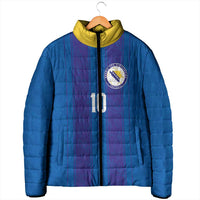 Custom Bosnia and Herzegovina Football Padded Jacket Zmajevi Glory 2026