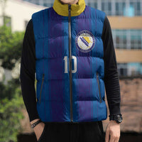 Custom Bosnia and Herzegovina Football Sleeveless Puffer Jacket Zmajevi Glory 2026