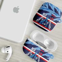 Slovenia Sport Fan Jersey AirPods Case Broken Ice Style Patterns - Wonder Print Shop