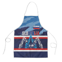 Slovenia Sport Fan Jersey Apron Broken Ice Style Patterns - Wonder Print Shop