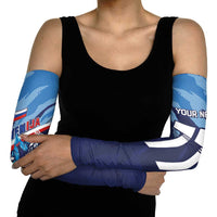 Slovenia Sport Fan Jersey Arm Sleeves Broken Ice Style Patterns - Wonder Print Shop