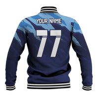 Custom Slovenia Sport Fan Jersey Baseball Jacket Broken Ice Style Patterns - Wonder Print Shop