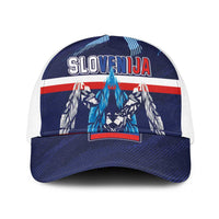Slovenia Sport Fan Jersey Baseball Net Cap Broken Ice Style Patterns - Wonder Print Shop