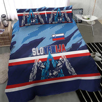 Slovenia Sport Fan Jersey Bedding Set Broken Ice Style Patterns - Wonder Print Shop