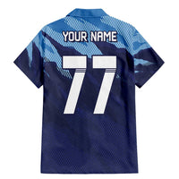 Custom Slovenia Sport Fan Jersey Family Matching Mermaid Dress and Hawaiian Shirt Broken Ice Style Patterns - Wonder Print Shop