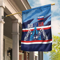 Slovenia Sport Fan Jersey Garden Flag Broken Ice Style Patterns - Wonder Print Shop