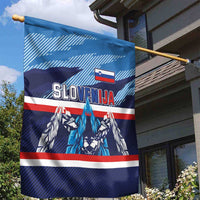 Slovenia Sport Fan Jersey Garden Flag Broken Ice Style Patterns - Wonder Print Shop
