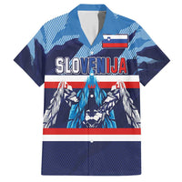 Custom Slovenia Sport Fan Jersey Hawaiian Shirt Broken Ice Style Patterns - Wonder Print Shop