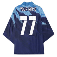 Custom Slovenia Sport Fan Jersey Kimono Broken Ice Style Patterns - Wonder Print Shop