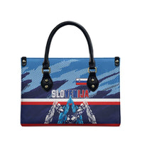 Slovenia Sport Fan Jersey Leather Bag Broken Ice Style Patterns - Wonder Print Shop