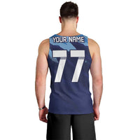 Custom Slovenia Sport Fan Jersey Men Tank Top Broken Ice Style Patterns - Wonder Print Shop