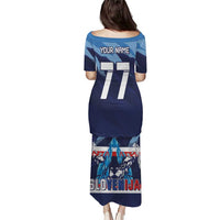 Custom Slovenia Sport Fan Jersey Puletasi Broken Ice Style Patterns - Wonder Print Shop