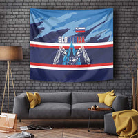 Slovenia Sport Fan Jersey Tapestry Broken Ice Style Patterns - Wonder Print Shop