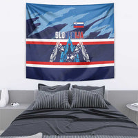 Slovenia Sport Fan Jersey Tapestry Broken Ice Style Patterns - Wonder Print Shop