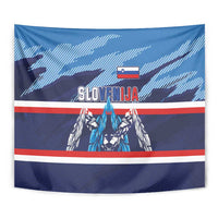 Slovenia Sport Fan Jersey Tapestry Broken Ice Style Patterns - Wonder Print Shop